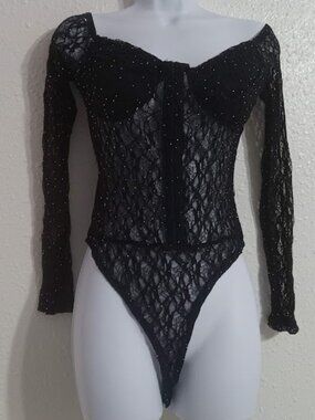 PAPERMOON  - glitter bodysuit